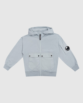 C.P. Company Детская голубая спортивная куртка CUF01VLCC021014