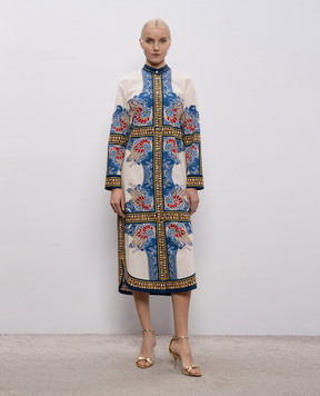 La DoubleJ Бежева сукня-сорочка Sundowner DRE0924COT015LEM02