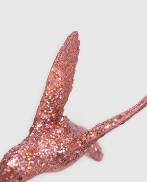 Vondels Розовая ёлочная игрушка Hummingbird 2212300110053