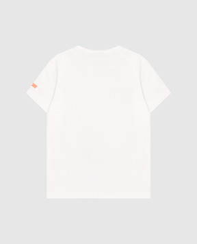 Versace Дитяча біла футболка з принтом 10183421A16957