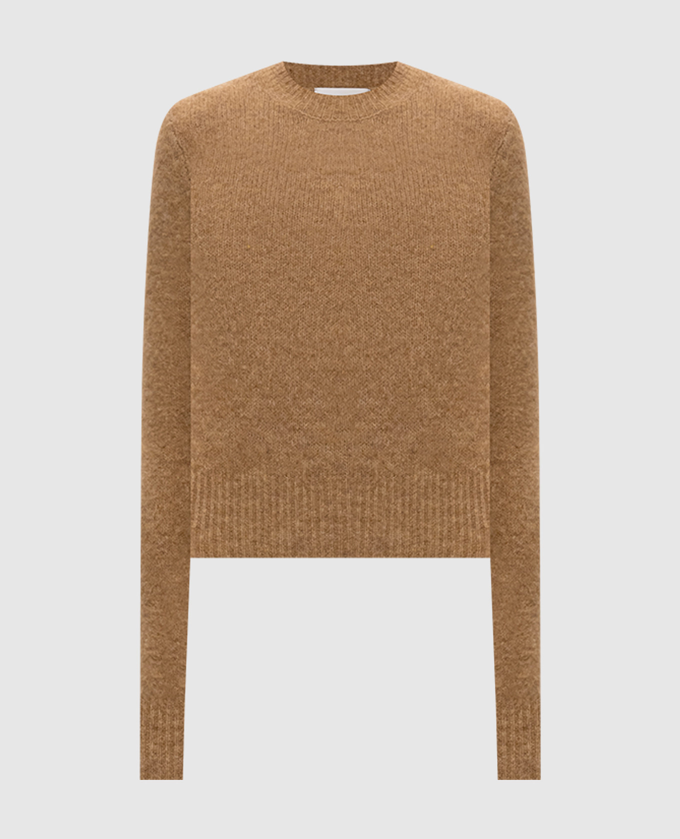 

Коричневый свитер с шерстью, Свитера