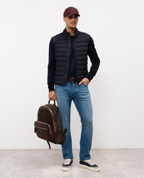 MooRER Синя футболка BRUZIO BRUZIOJCL