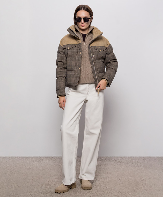 Mackage Коричнева пухова куртка BRIGIT-GC BRIGITGC зображення 2