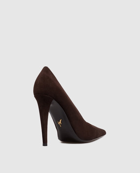 Giuseppe Zanotti Коричневі замшеві туфлі Desideria I660005