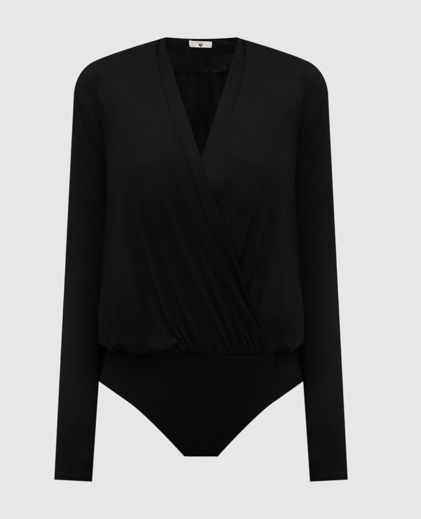 

Черный боди с логотипом, Боди