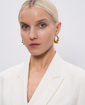 Grefi Золотые серьги-конго 110528