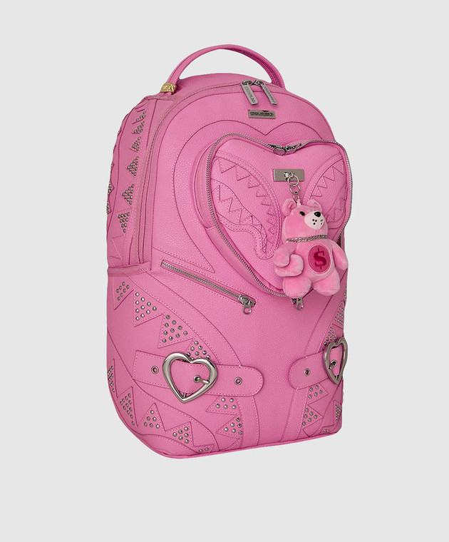 Sprayground Детский розовый рюкзак BABY BEAR BADDIE 910B8591NSZ изображение 2
