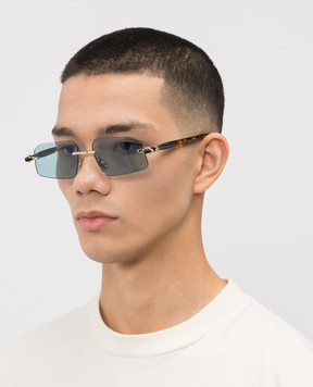 Kuboraum Золотисті сонцезахисні окуляри P64 KRSP64LGGH00004E