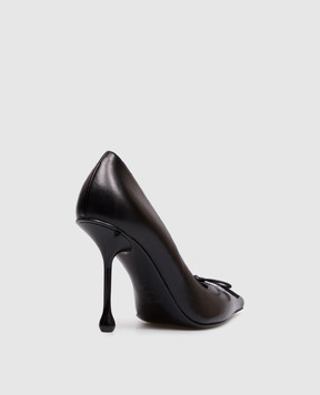 Jimmy Choo Чорні шкіряні туфлі Scarlett SCARLETT95NAP