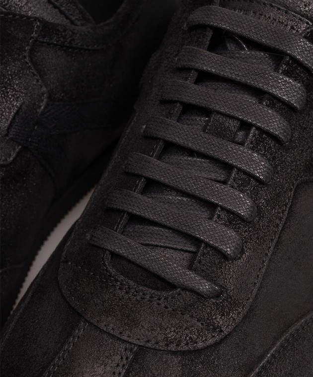Ann Demeulemeester Черные замшевые кроссовки Siru B0012585LT147 изображение 5