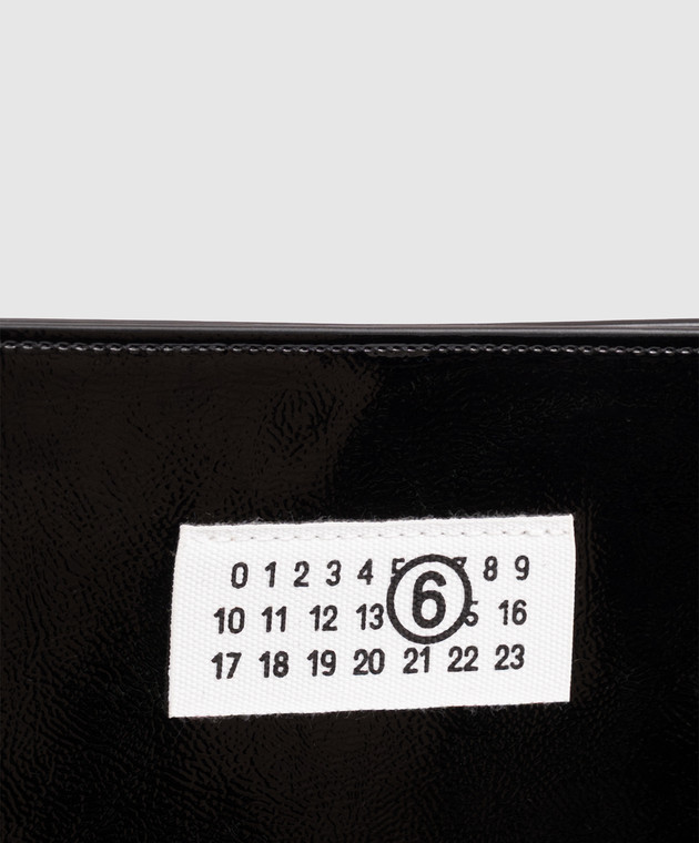 Maison Margiela MM6 Дитяча чорна глянцева сумка M61142MM09H зображення 4