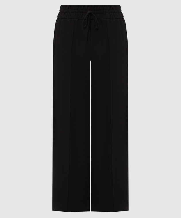 Ami Paris Черные брюки из шерсти UTR918WV0211