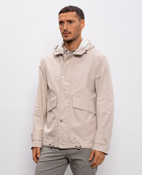 Brunello Cucinelli Бежева куртка MY4196574