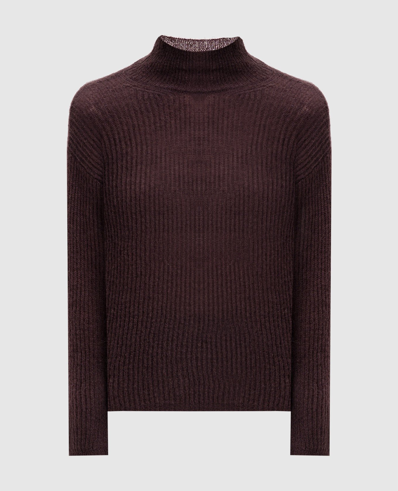 Brown Tenna sweater with wool Max Mara