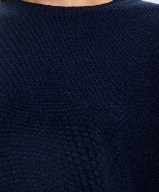 Woolrich Синий джемпер с шерстью CFWWKN2044FRUF0574 изображение 5