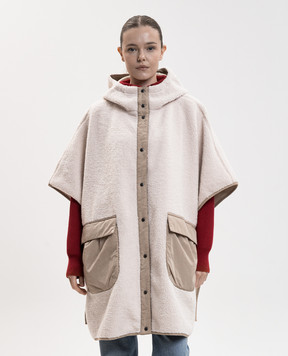 Woolrich Бежевий кейп CFWWTS2002FRUT5521