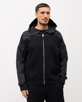 Givenchy Черная куртка с вышивкой логотипа BMJ0PB3YRW