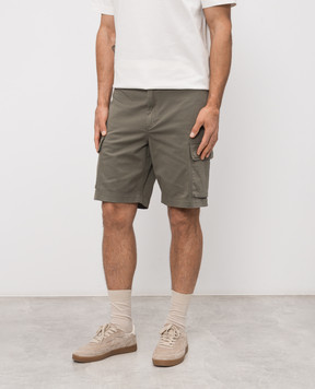 Woolrich Шорти-карго кольору хакі CFWOSH2001MRUT5262