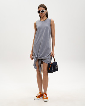 JW Anderson Сіра меланжева сукня JD0050PG1937