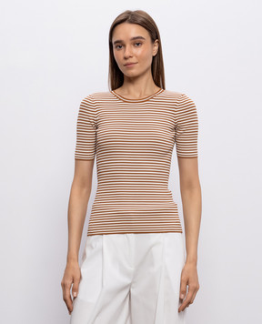 Max Mara Топ STUMANO в смужку MSTUMANO