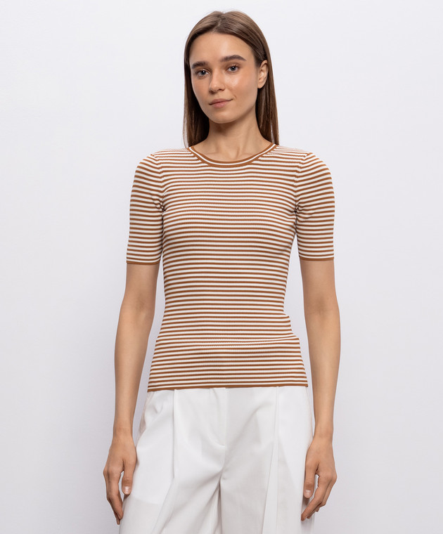 Max Mara Топ STUMANO в полоску MSTUMANO изображение 3