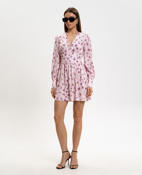 Twinset Рожева сукня в принт 261TP210B