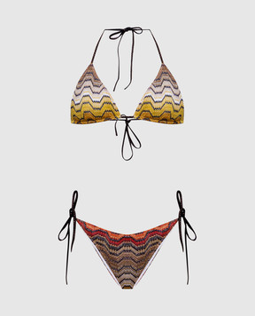 Missoni Купальник у візерунок з люрексом MC22SP00BR015D