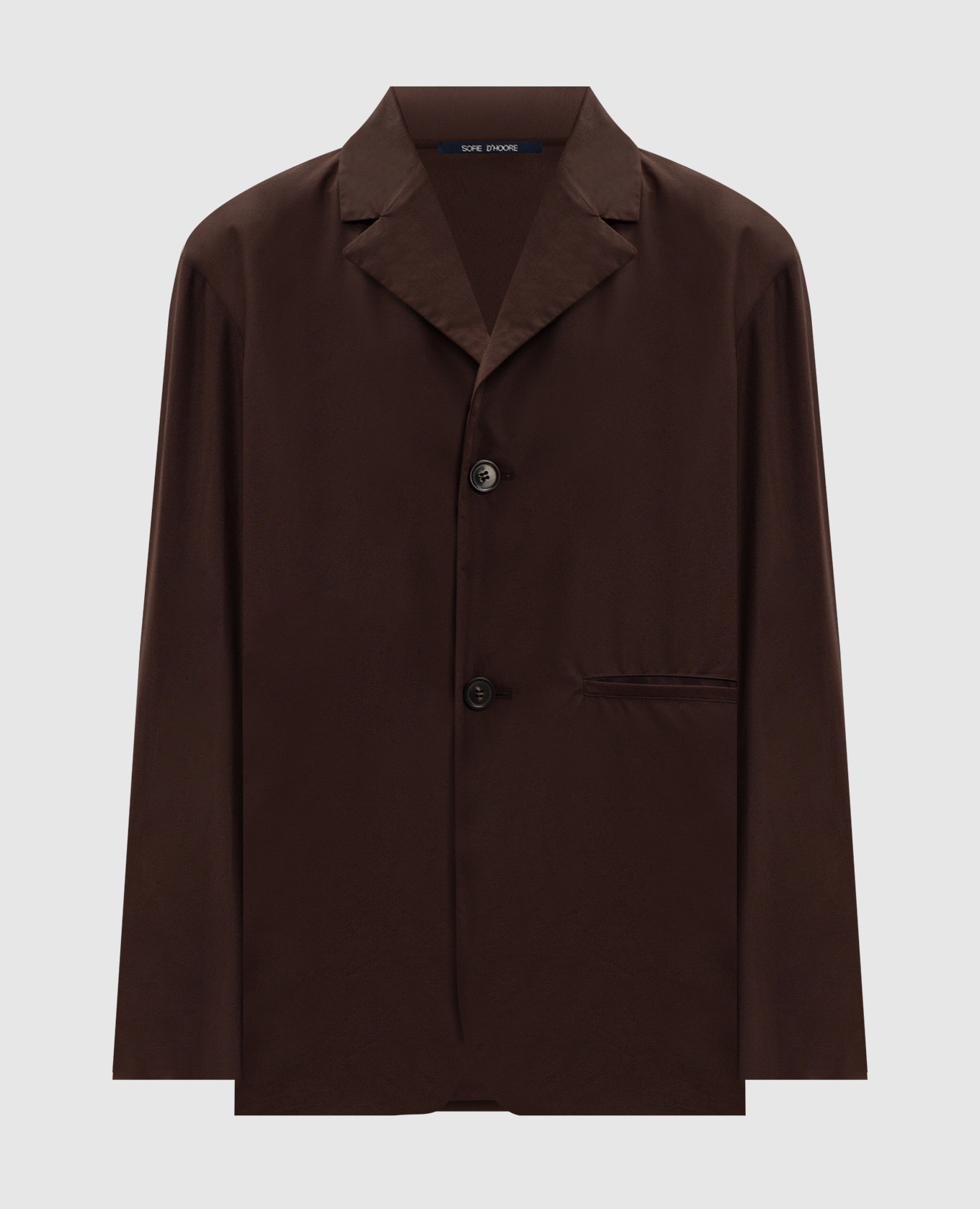 Коричневий жакет CYRANO