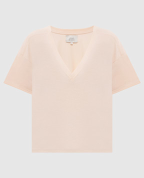 Loulou de Saison Розовая футболка FAAA FAAALDS