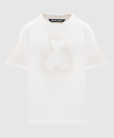 Футболка Spray Bear цвета айвори