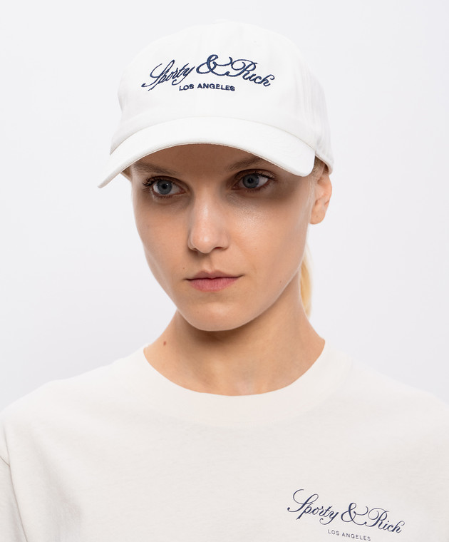 Sporty & Rich Біла кепка Vendome LA AC04076269WH37 зображення 2
