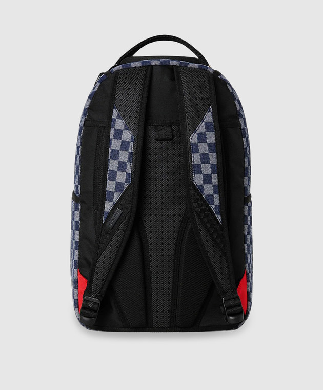 Sprayground Детский синий рюкзак ATELIER BLEU SHARKS IN PARIS 910B8486NSZ изображение 3