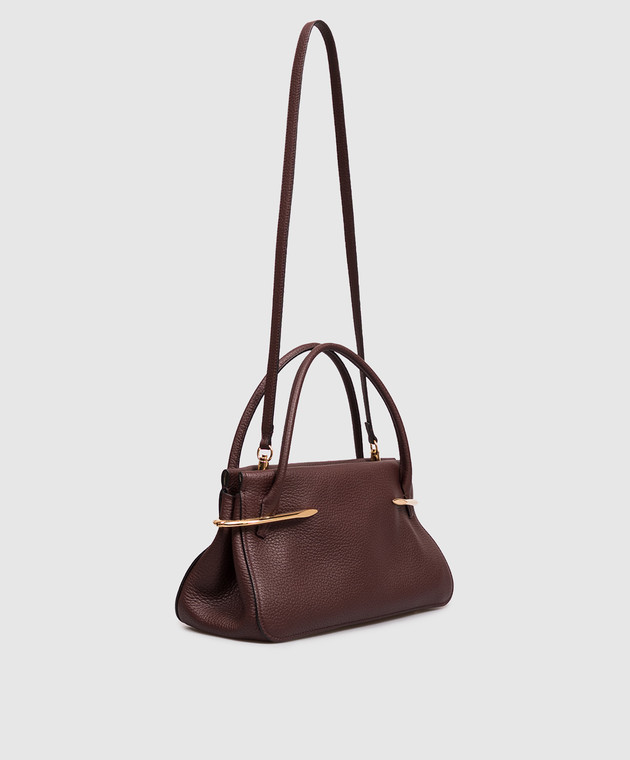 Givenchy Коричневая кожаная сумка Pinch BB5158B2DG изображение 3