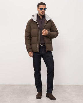 Canali Сірий джемпер з вовни MK01149C0015