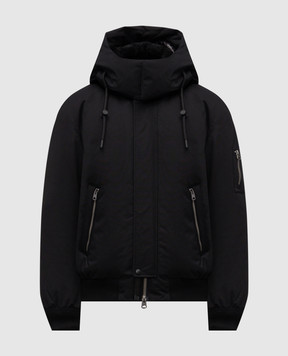 Mackage Чорна пухова куртка Iker з емблемою IKER