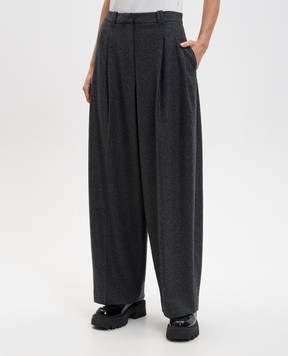 3.1 Phillip Lim Серые брюки с шерстью F2515101FLT