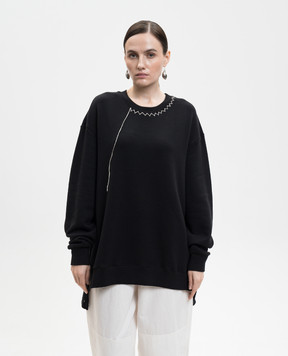 Y`S Yamamoto Чорний світшот YQT16675