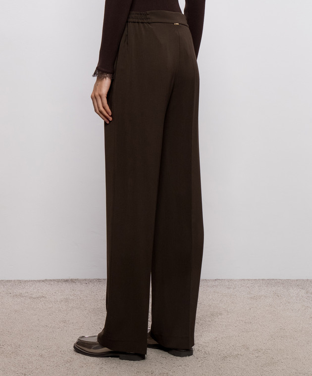Twinset Коричневі штани 262TP268G зображення 4