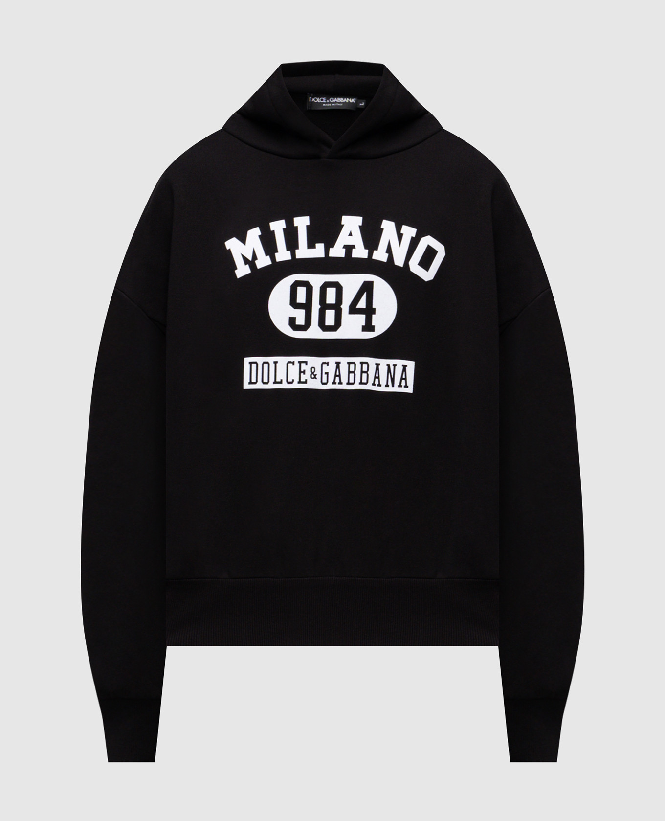 

Черные худи с принтом логотипа, Черный, Худи