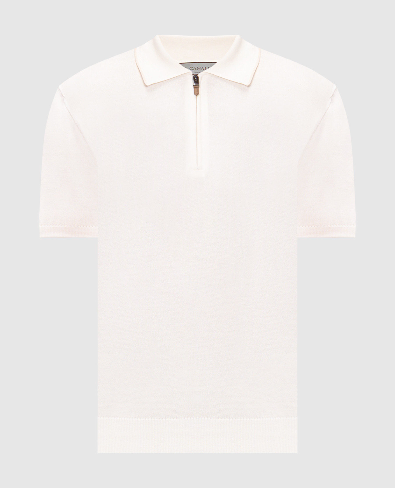 Поло цвета айвори