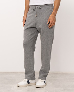 Canali Сірі спортивні штани MJ02454T0952