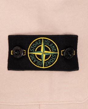 Stone Island Детские бежевые джоггеры с логотипом патча L2S166200002S0A2028