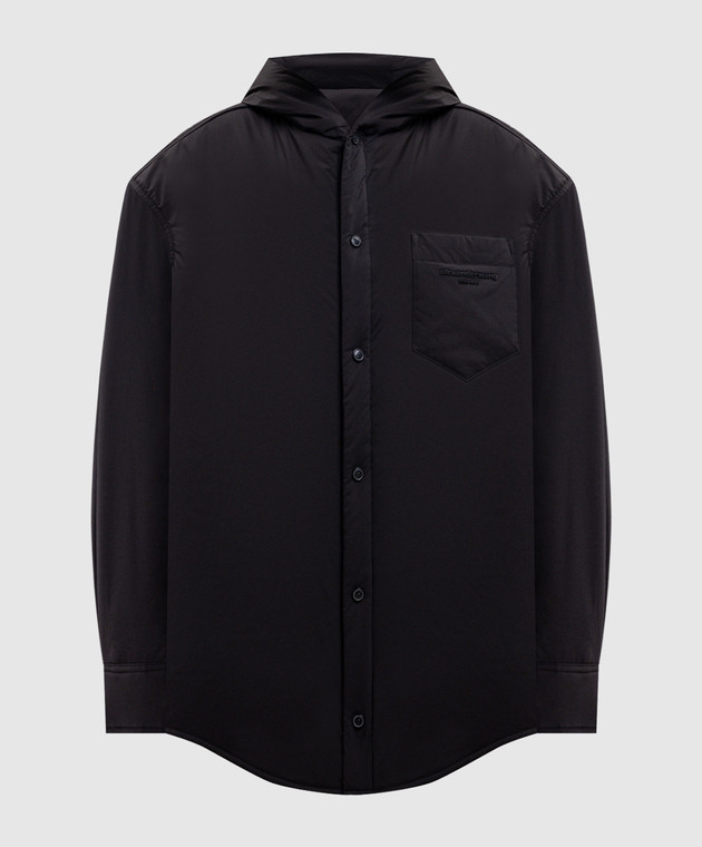 Alexander Wang Черная куртка в стиле рубашки UWC4263334