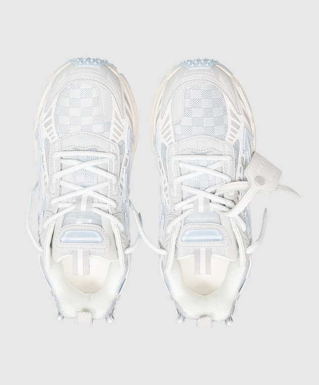 Off-White Голубые кроссовки Be Right Back OF05750455 изображение 4