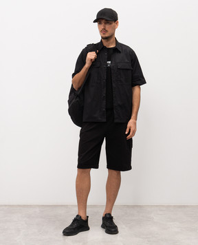 C.P. Company Metropolis Чорна футболка LTS056A006370W