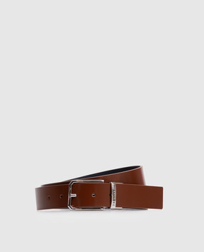 Trussardi Двухсторонний кожаный ремень B353B000046NMER01L60
