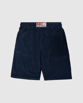 MC2 SAINT BARTH Детские синие махровые шорты Randle Sponge RANL00800145L