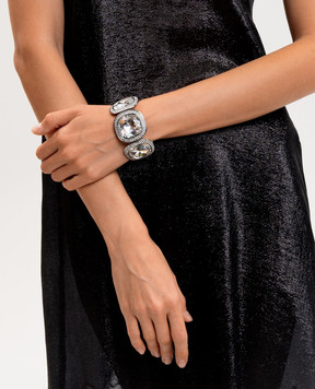 Swarovski серебристый браслет Una 5751557