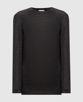 Brunello Cucinelli Серый джемпер с шерстью MPA98B1V00