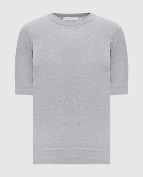 Intoca Сіра футболка з манжетами 261SUVINPO0403